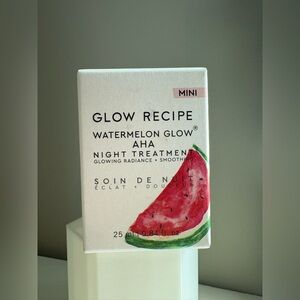 5/$60 Glow Recipe Watermelon Glow Sleeping Mask 25mL Mini NIB Sealed